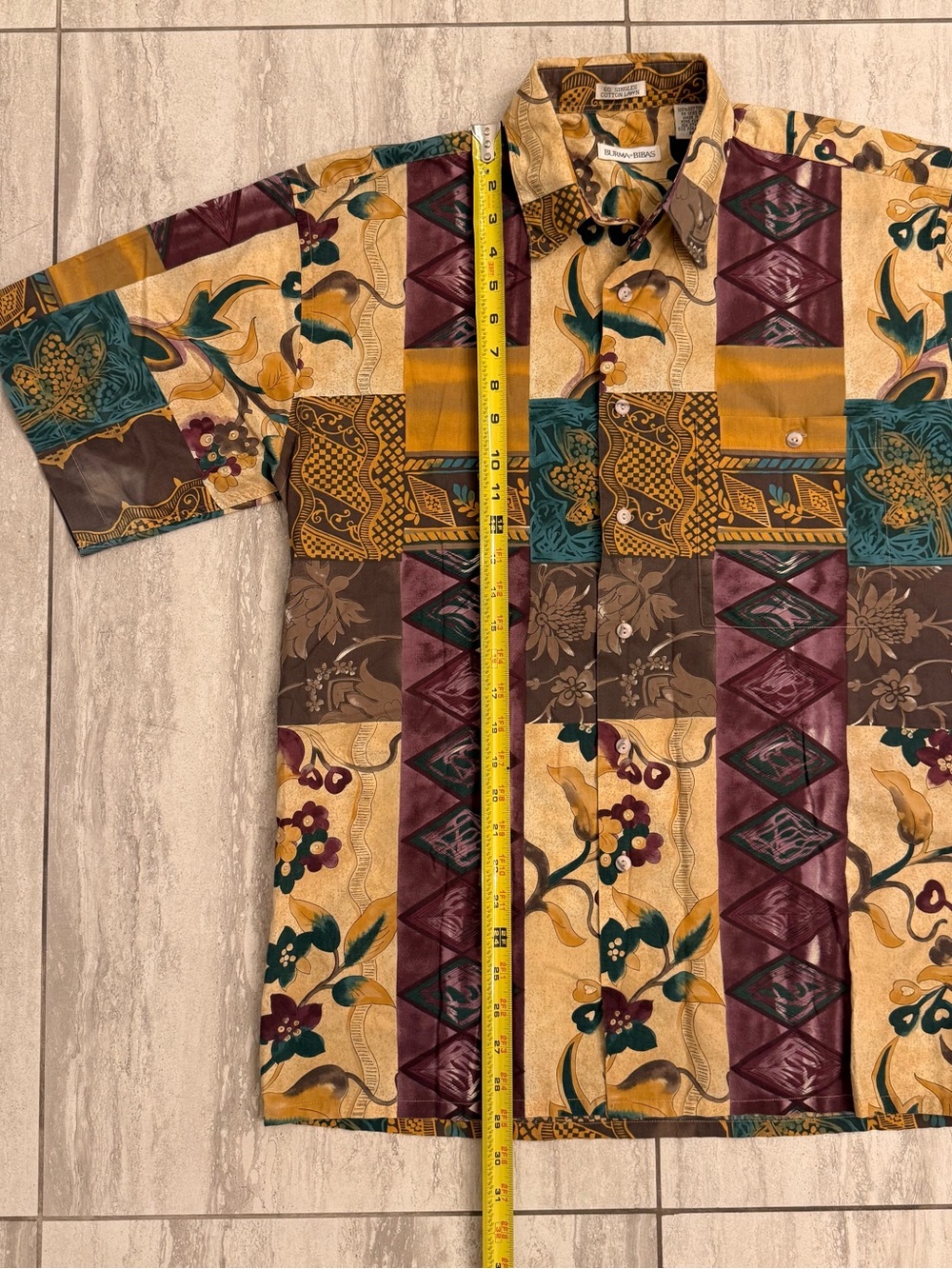 Burma Bibas Hawaiian 60 Singles Cotton Lawn Button Down (lot of 2) - M/M - Picture 10 of 11